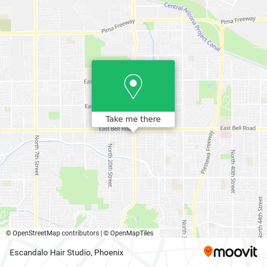 Escandalo Hair Studio map