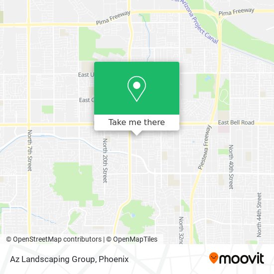 Az Landscaping Group map