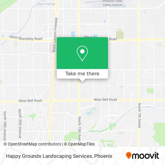 Happy Grounds Landscaping Services map