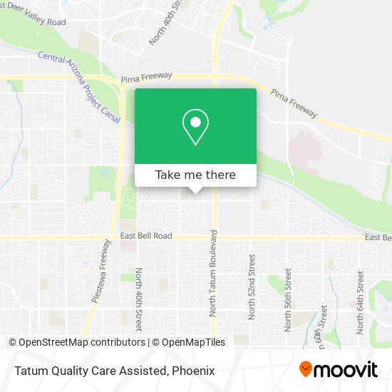 Tatum Quality Care Assisted map