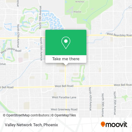 Mapa de Valley Network Tech