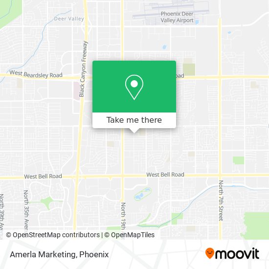 Amerla Marketing map