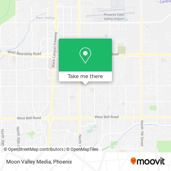 Moon Valley Media map