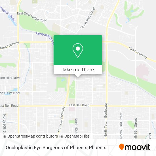Oculoplastic Eye Surgeons of Phoenix map