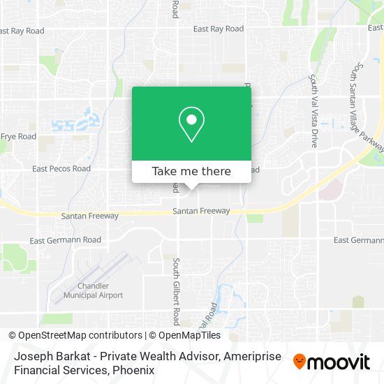 Joseph Barkat - Private Wealth Advisor, Ameriprise Financial Services map
