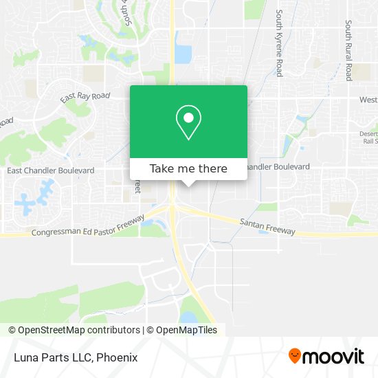 Luna Parts LLC map