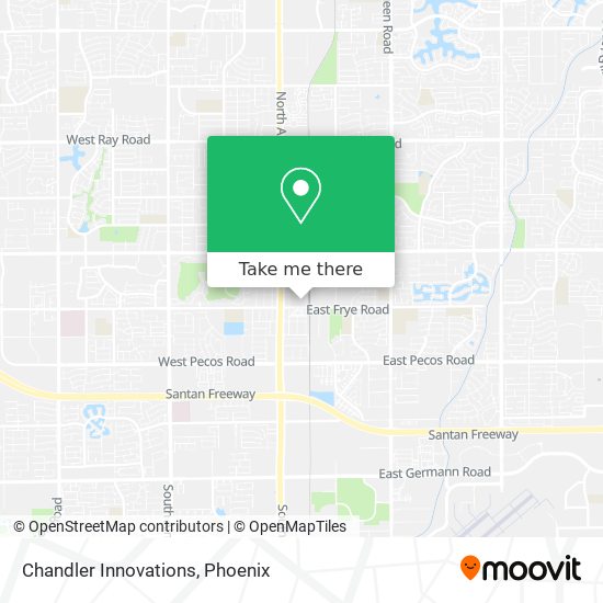 Chandler Innovations map