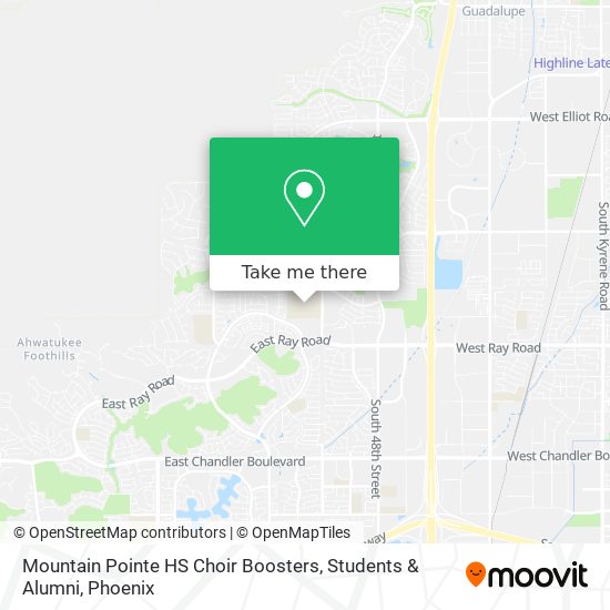 Mountain Pointe HS Choir Boosters, Students & Alumni map