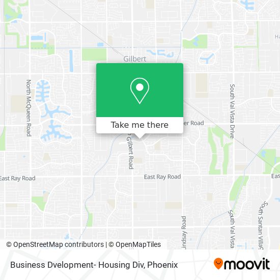 Business Dvelopment- Housing Div map