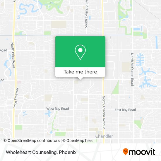 Wholeheart Counseling map