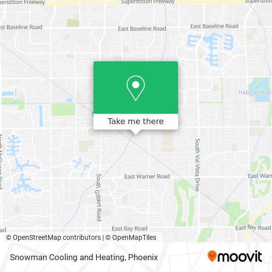 Snowman Cooling and Heating map