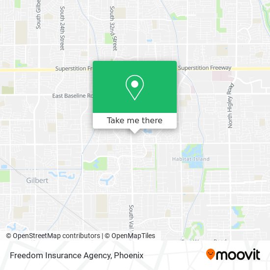 Freedom Insurance Agency map