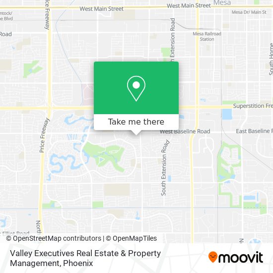 Mapa de Valley Executives Real Estate & Property Management