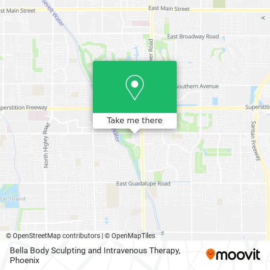 Bella Body Sculpting and Intravenous Therapy map