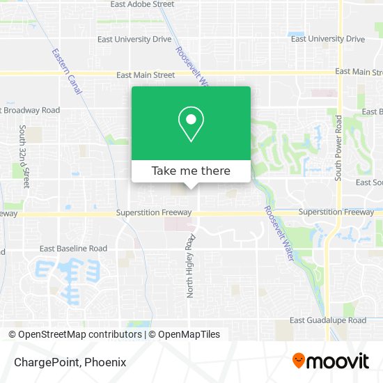 ChargePoint map