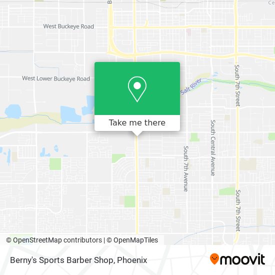 Mapa de Berny's Sports Barber Shop