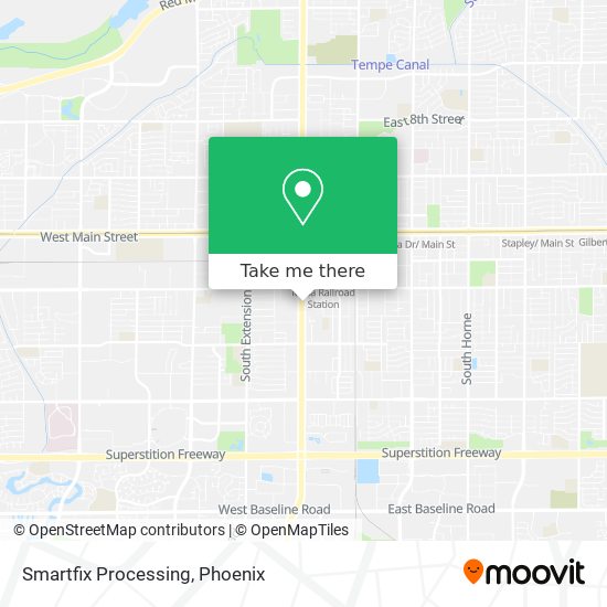 Smartfix Processing map