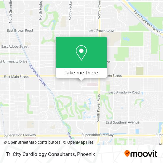 Tri City Cardiology Consultants map