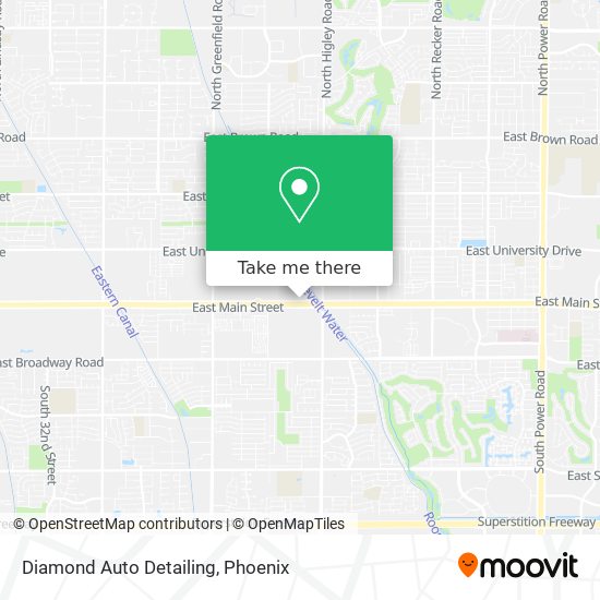 Diamond Auto Detailing map