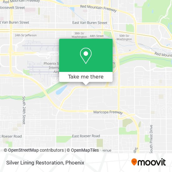Silver Lining Restoration map