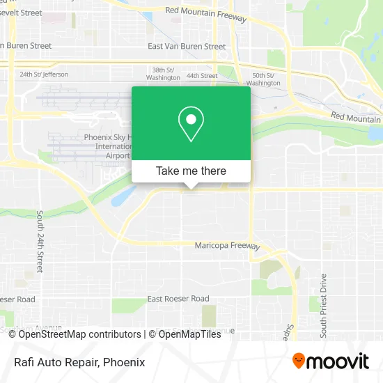 Rafi Auto Repair map