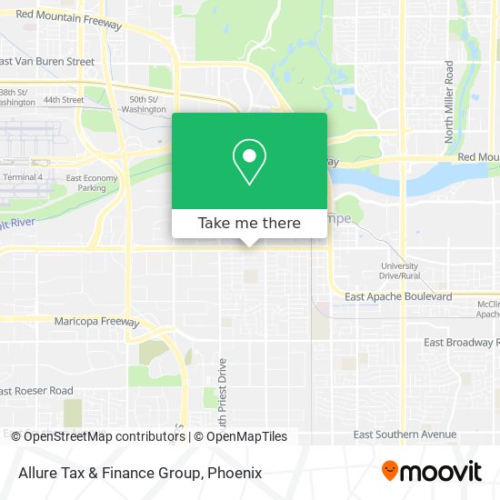 Allure Tax & Finance Group map