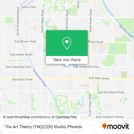 The Art Theory (TM)(C)(R) Studio map