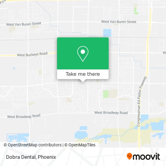 Dobra Dental map