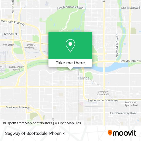 Mapa de Segway of Scottsdale