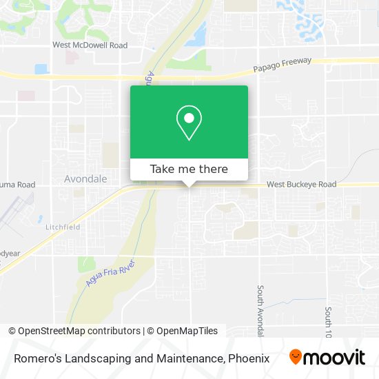 Mapa de Romero's Landscaping and Maintenance