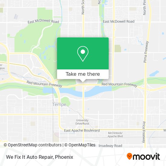 We Fix It Auto Repair map