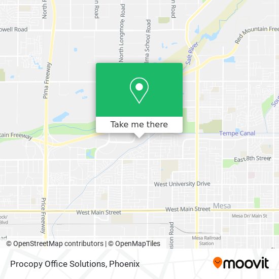 Procopy Office Solutions map