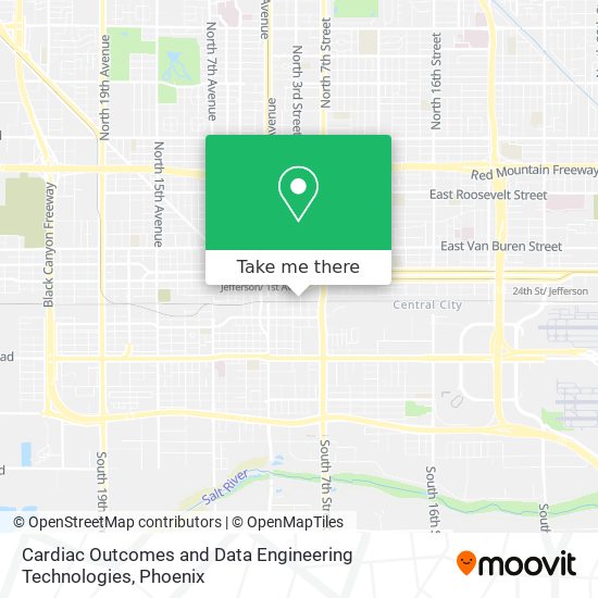 Mapa de Cardiac Outcomes and Data Engineering Technologies