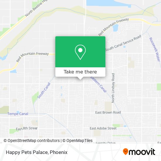 Mapa de Happy Pets Palace