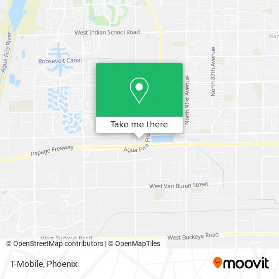 T-Mobile map