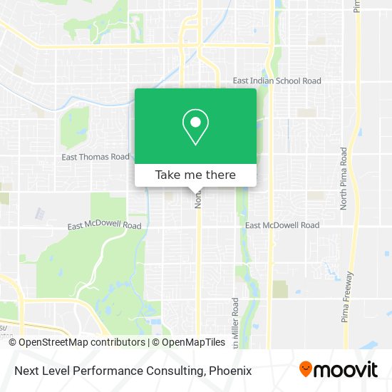 Next Level Performance Consulting map
