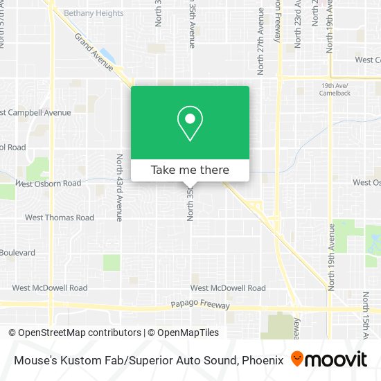 Mouse's Kustom Fab / Superior Auto Sound map