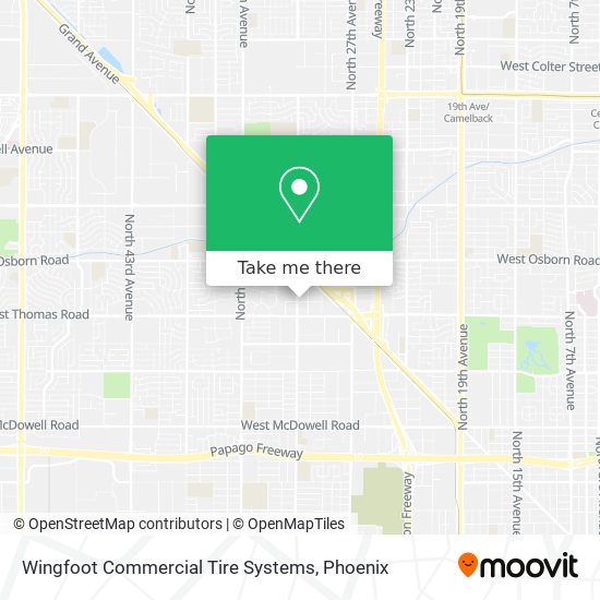 Mapa de Wingfoot Commercial Tire Systems