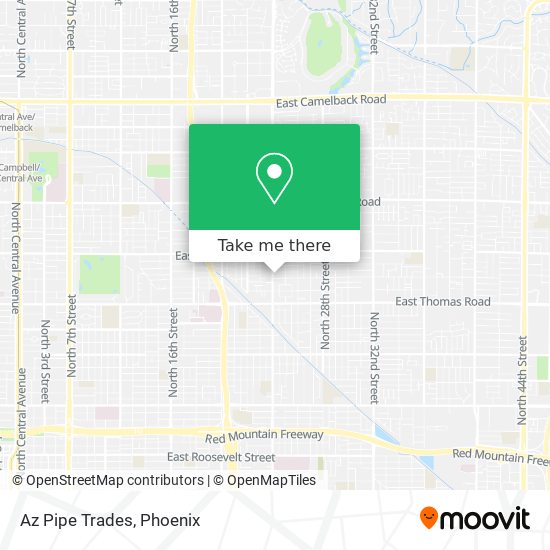 Az Pipe Trades map