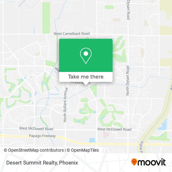 Desert Summit Realty map