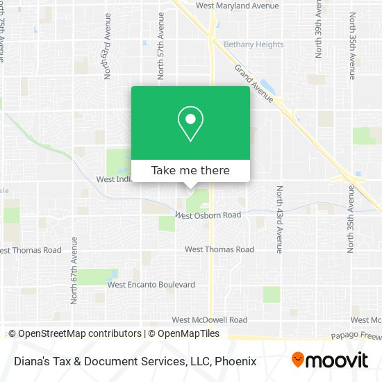 Diana's Tax & Document Services, LLC map