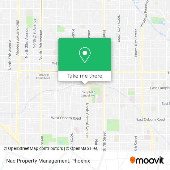 Nac Property Management map