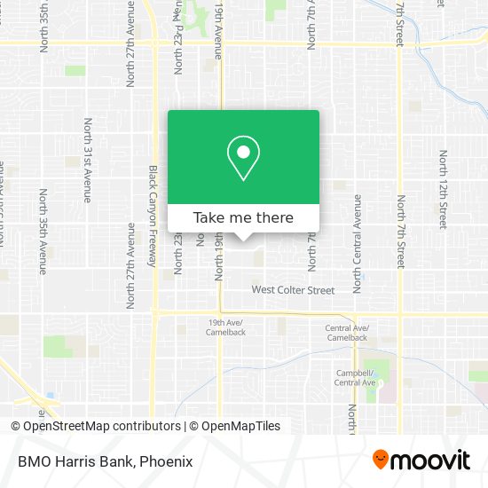 BMO Harris Bank map