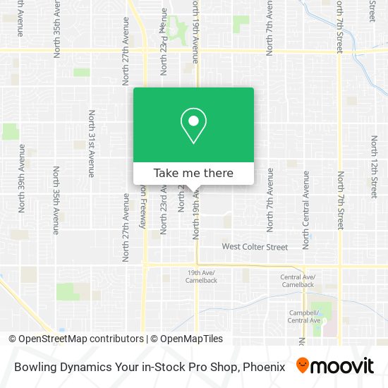 Bowling Dynamics Your in-Stock Pro Shop map