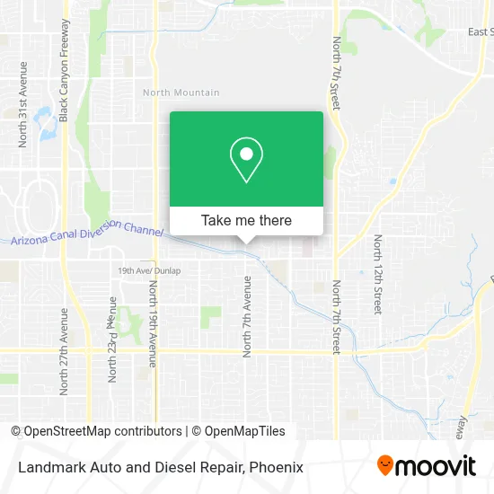 Landmark Auto and Diesel Repair map