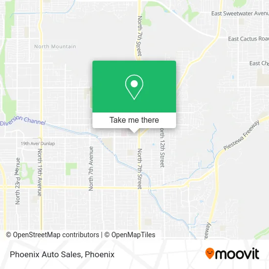 Phoenix Auto Sales map