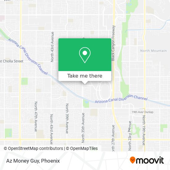 Az Money Guy map