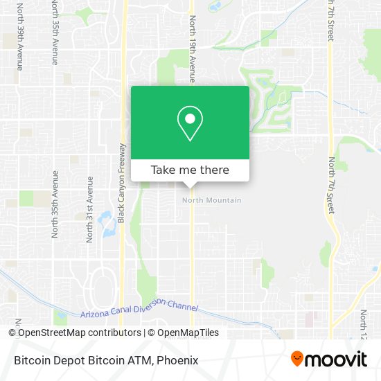 Bitcoin Depot Bitcoin ATM map