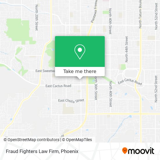 Fraud Fighters Law Firm map