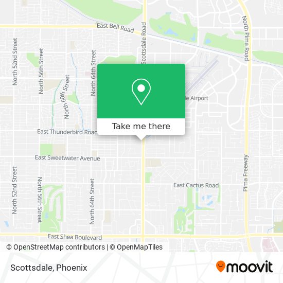 Scottsdale map